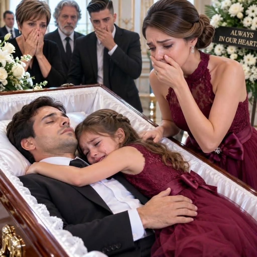 PART 1 – My Eight-Year-Old Daughter Would Not Leave Her Father’s Coffin, And I Was Beginning To Fear She Understood Something The Rest Of Us Had Missed